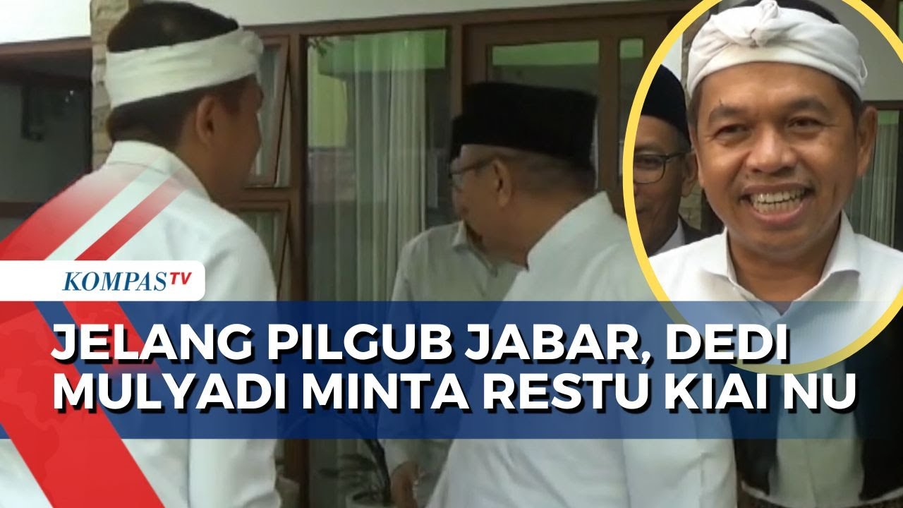 Minta Restu dan Doa dari Kiai NU, Dedi Mulyadi Menampik Kunjungan soal Pilgub Jabar