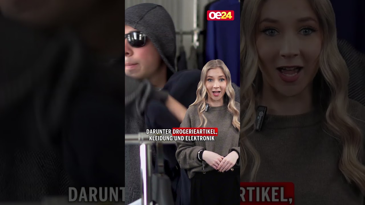 Ladendieb am Wieder Westbahnhof in Umkleidekabine erwischt