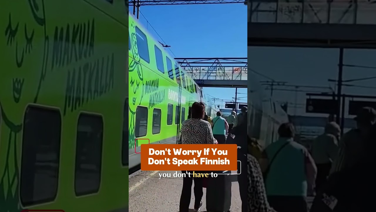 Shhh!!! Don't talk on Finnish Trains! #finland