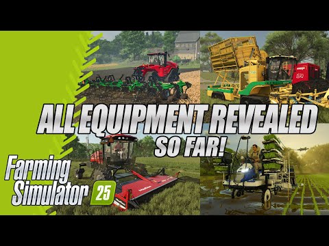 New Farming Equipment in FS25 v1.0.0.0