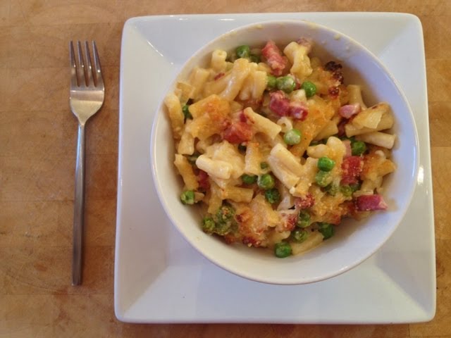 Mac and Cheese Casserole with Bacon and Peas Recipe Kraft Canada