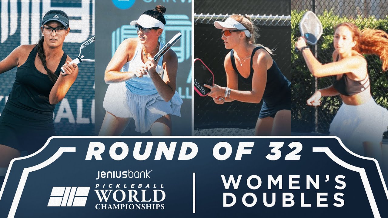 Kawamoto/Rohrabacher v Griffith/Caruso at the Jenius Bank Pickleball World Championships