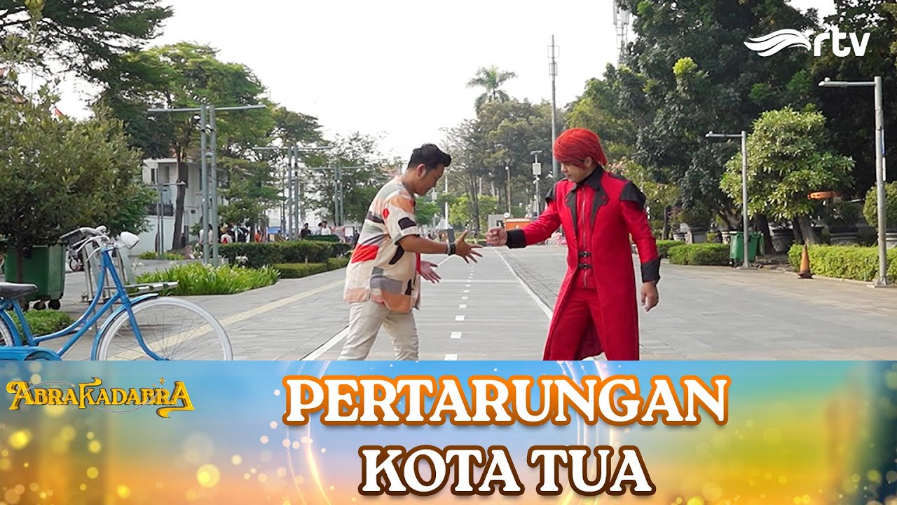 PESULAP MERAH MUNCULIN NOVALDI DI TENGAH KOTA | ABRAKADABRA RTV