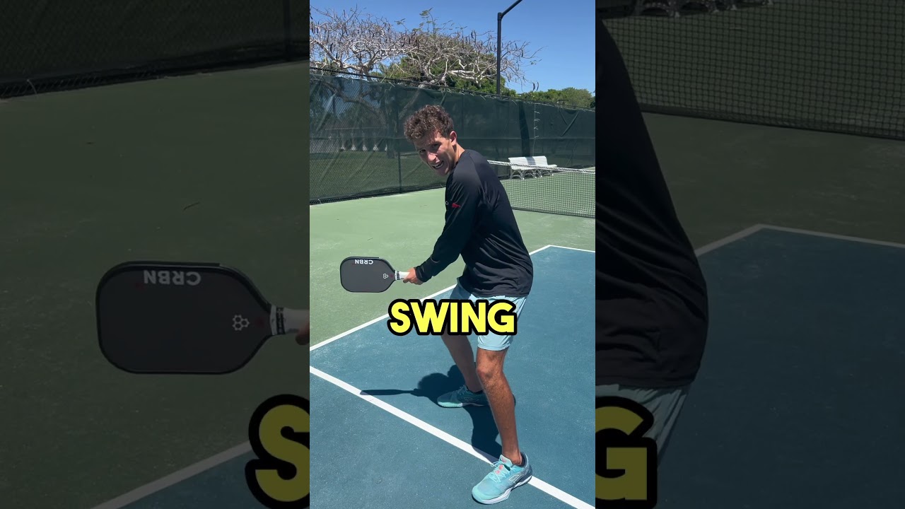 How to hit a Backhand Dink in 60 seconds! #pickleballtips #pickleball #shorts