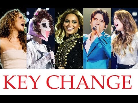 EPIC KEY CHANGE! - FAMOUS SINGERS