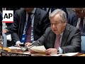 UN chief calls fossil fuel companies the godfathers of climate chaos