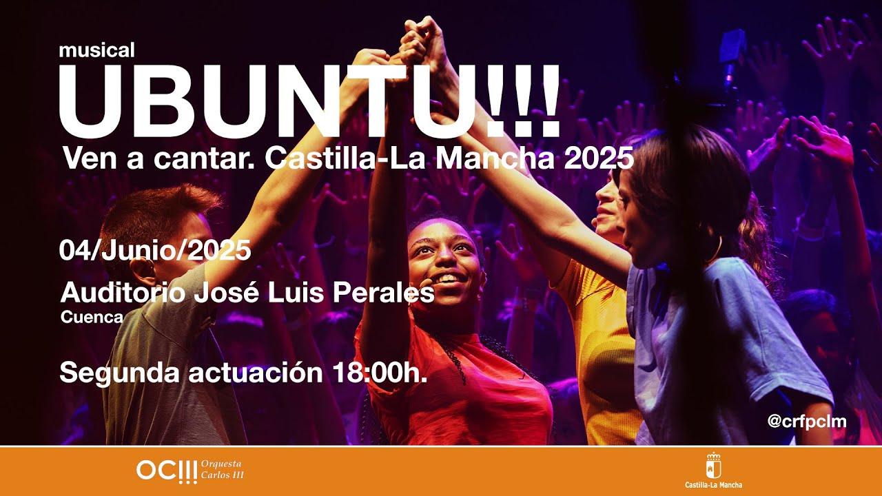 #Ubuntu2025: Ven a cantar. Castilla-La Mancha 2025 - Adtorio José Luis Perales, Cuenca - 18h