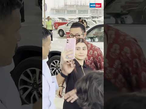 Aamir Khan spotted with partner Gauri  5 thousand views  play Short