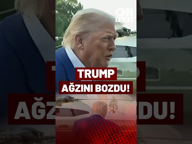 KÜFÜR ETTİ! İran ve İsrail Trump'ın Ağzını Bozdu...