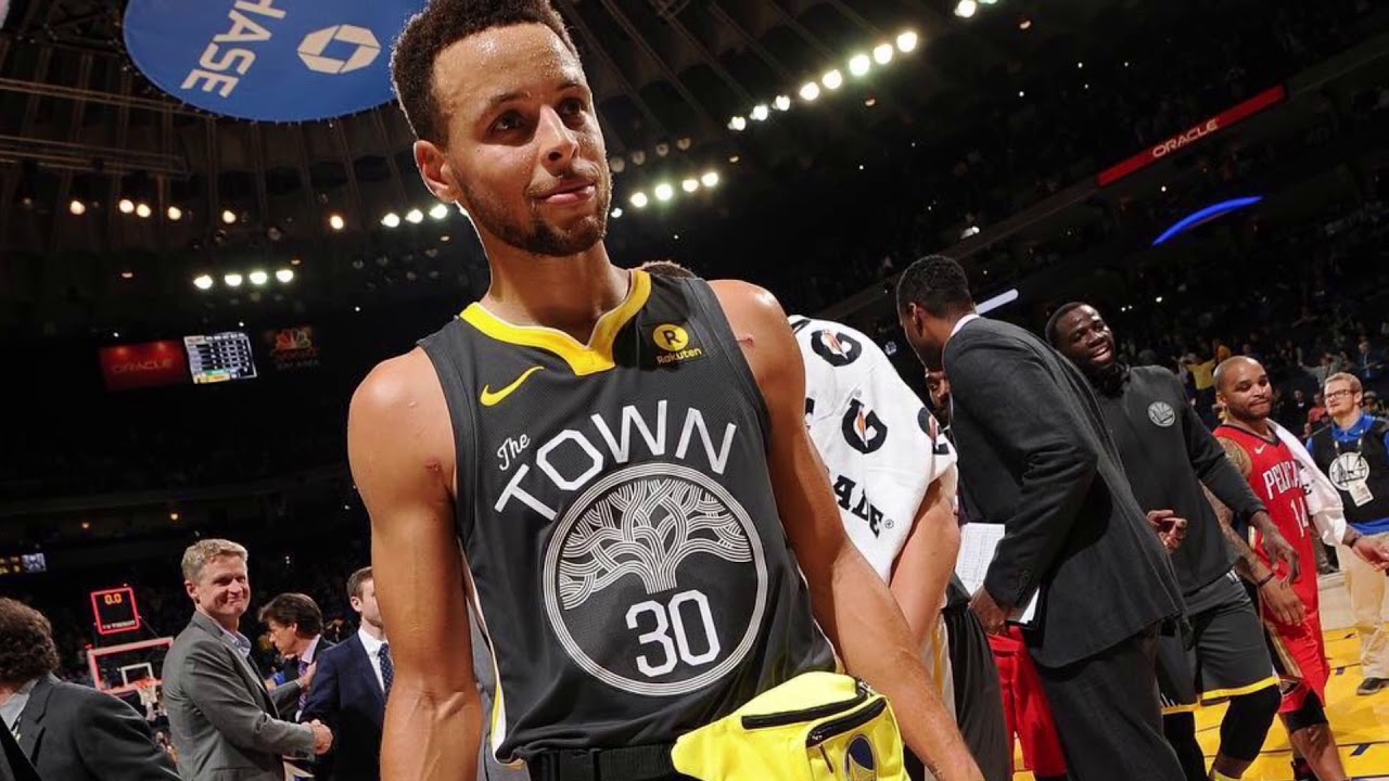 steph curry the town jersey