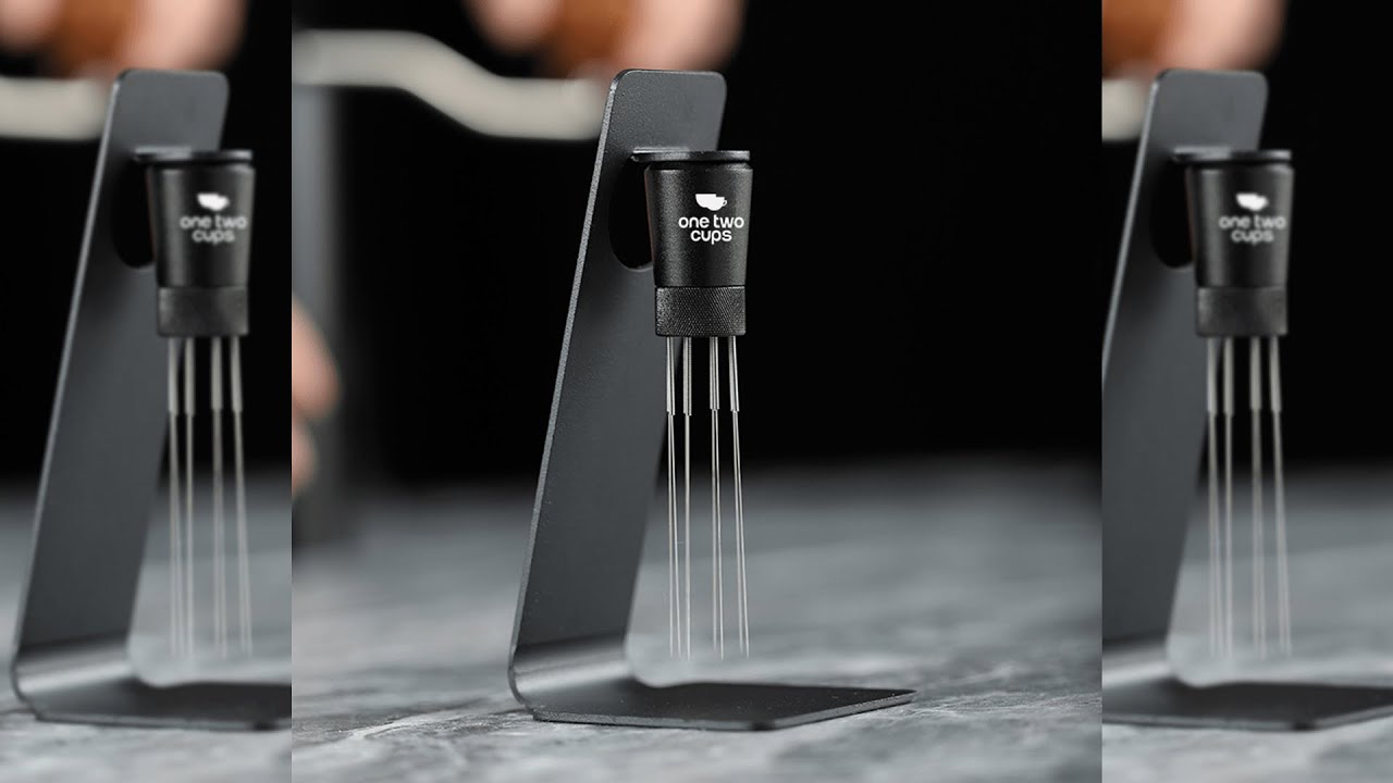 Pratinjau video produk One Two Cups Jarum Kopi Espresso Needle Tool Magnetic Base - HM8