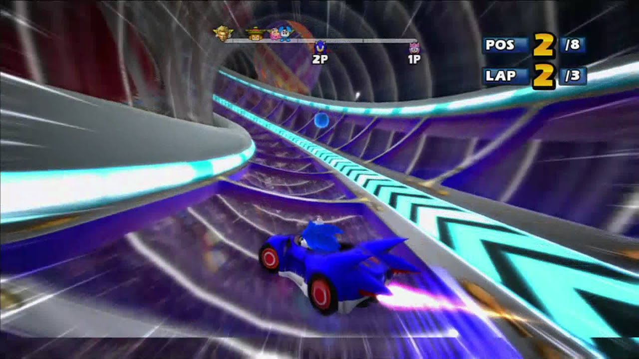 Sonic And Sega All Stars Racing Pinball Highway Xbox Live Match 1080