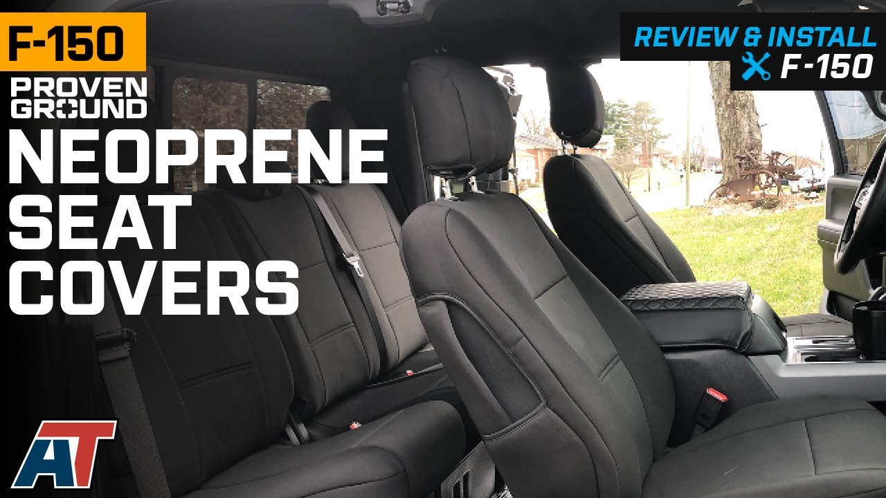 2015-2020 F-150 Proven Ground Premium Neoprene Front and Rear Seat Covers Review & Install