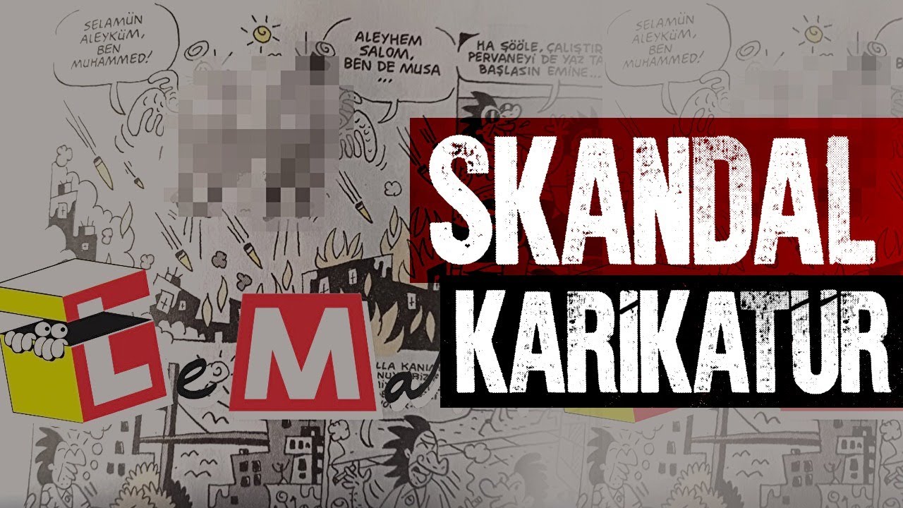 Leman dergisinden skandal karikatür!