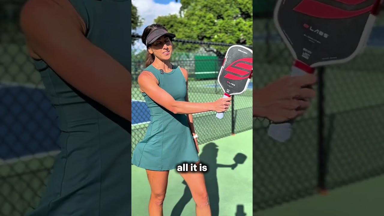 Impove your Pickleball Serve with this ONE TIP!