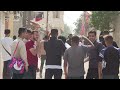 Palestinians evacuate area of Rafah just before Israeli airstrike  - 00:48 min - News - Video