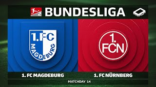 1. FC Magdeburg vs. 1. FC Nürnberg | Matchday 14 — Bundesliga 2 2025/26