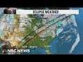 LIVE: Satellite, radar shows weather ahead of eclipse | NBC News