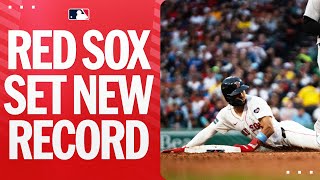 NEW RECORD for the Red Sox! 9 stolen bases in one game!