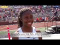 Interview: Anna Jefferson, 400M Champion - 2014 MHSAA LP Track & Field D1 Finals