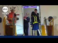 Macron responds after apparent shove from first lady caught on camera