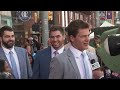 The 13 players attending the NFL draft walk the red carpet in Detroit  - 00:56 min - News - Video