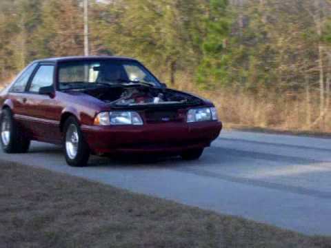 Big block ford in fox body mustang #6