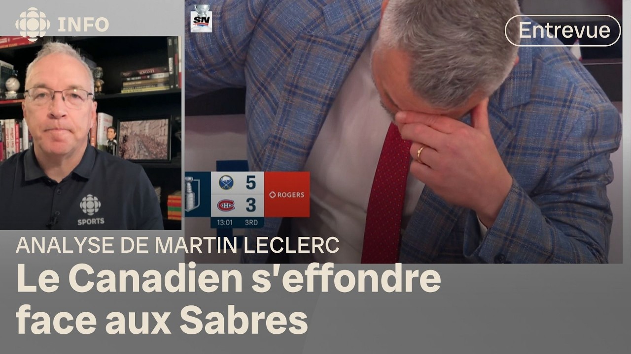 Les Canadiens s'effondrent face aux Sabres | D'abord l'info