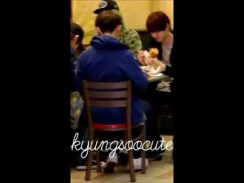 120622 EXO-K LUNCH SUBWAY LONDON