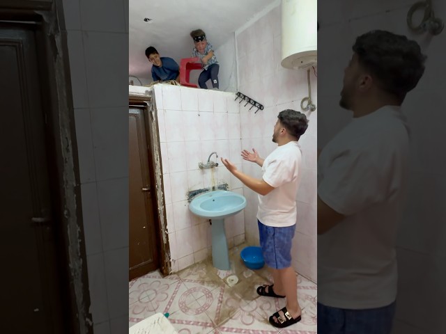 يحيى جاب شريك معو بالمقالب ونجحو باول مقلب 😂😂😂😂 #يحيى_الزعبي