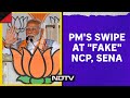 PM Modi Roadshow | Fake NCP, Fake Sena Merged With Congress: PM Modi In Mumbai