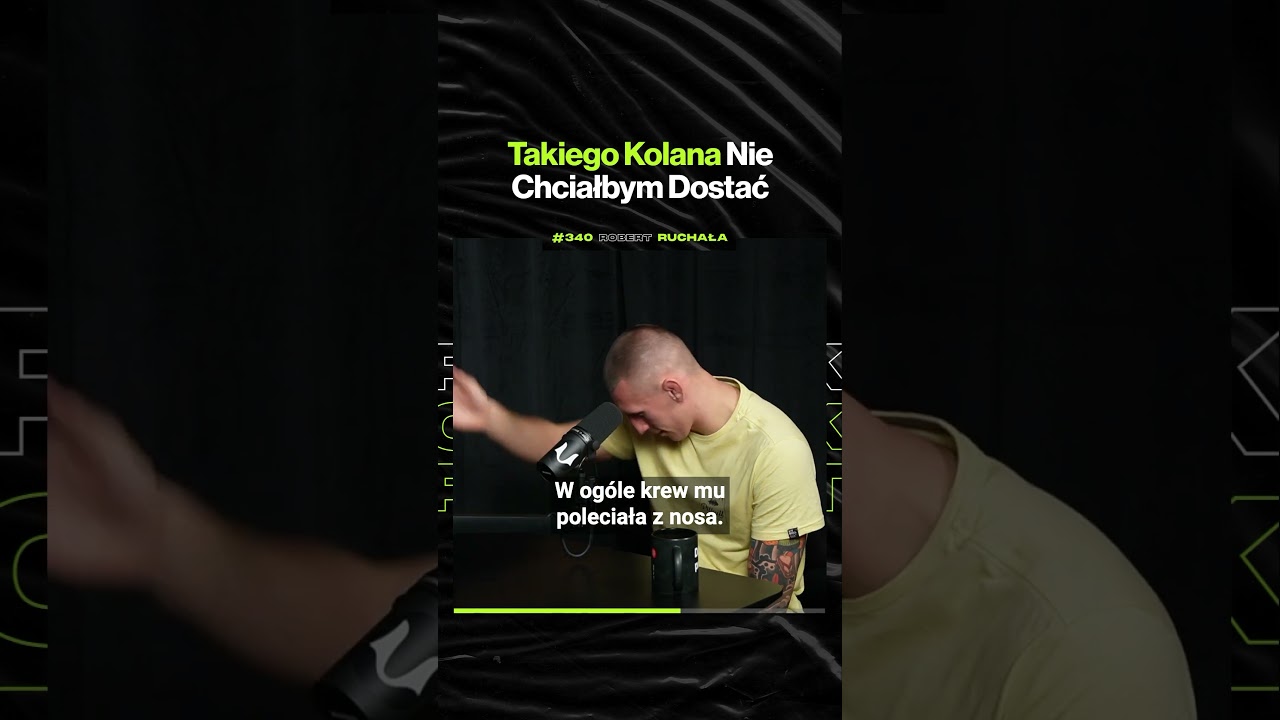 Takiego Kolana Nie Chciałbym Dostać – Robert Ruchała @RobertRuchalaYT (premiera we wtorek o 19:00)