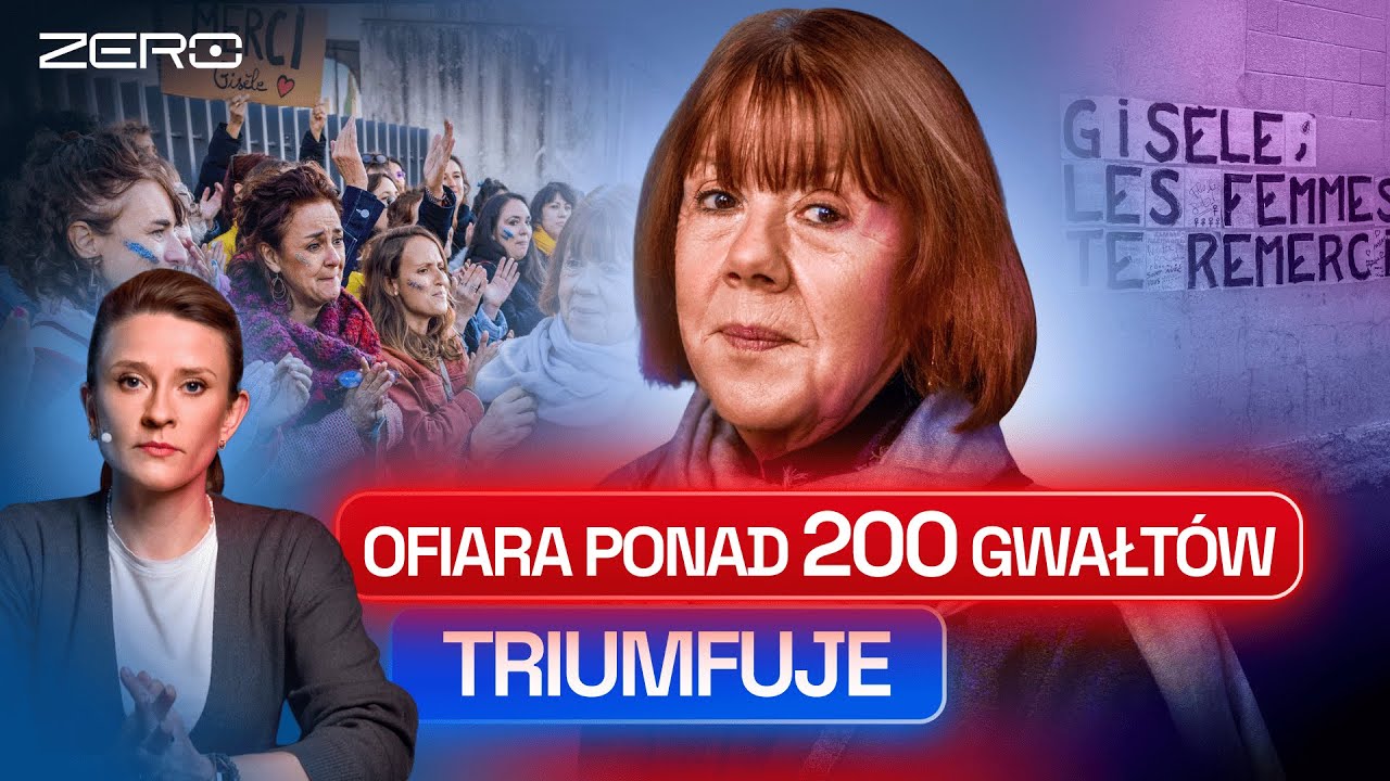 GISELE PELICOT - OFIARA, KTÓRA WYGRAŁA Z GWAŁCICIELAMI I STAŁA SIĘ BOHATERKĄ FRANCJI