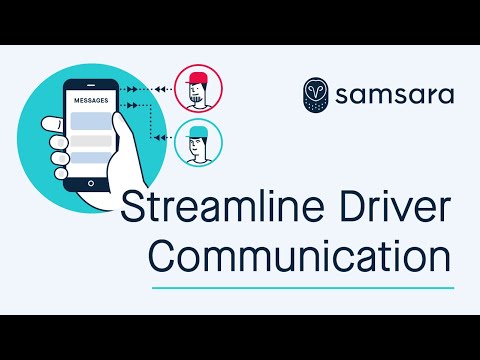 How to streamline driver communication