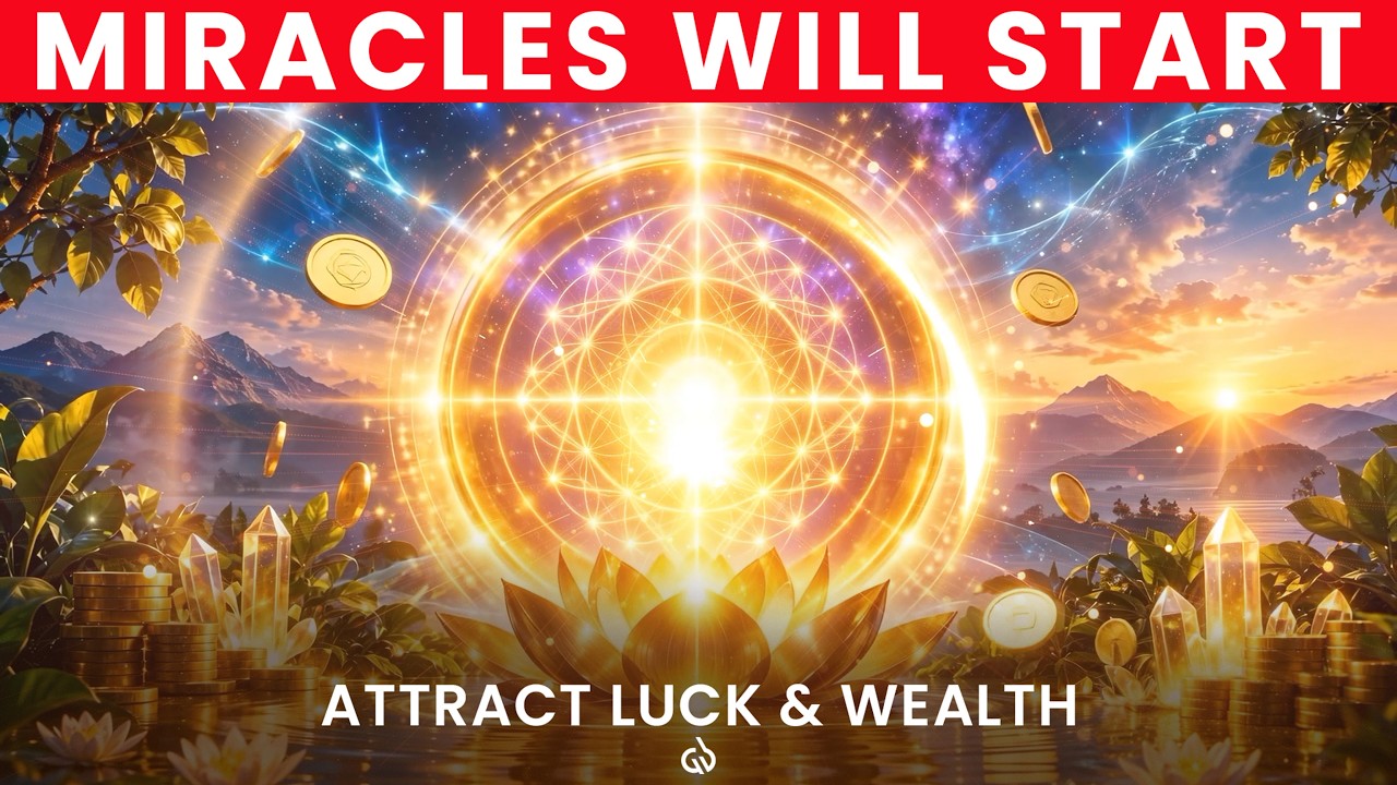 968 Hz Miracles Will Start: Attract Prosperity, Luck & Unlimited Abundance