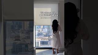 What I spend in a month in Nashville, TN as a 26 year old influencer #nashville