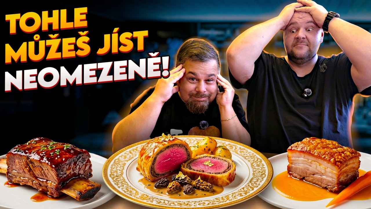 Nejlepší SNĚZ CO MŮŽEŠ V ČR! Luxusní jídlo NEOMEZENĚ! Tohle nemá konkurenci!