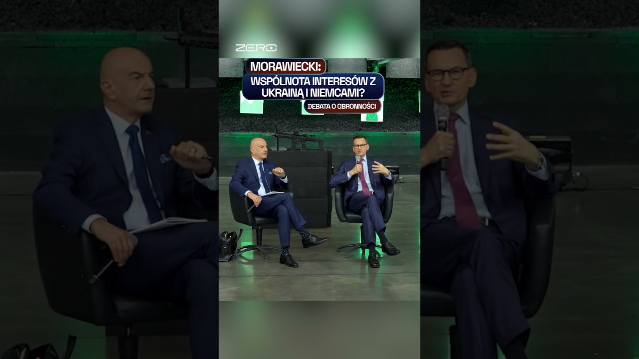 MORAWIECKI ON UKRAINE AND GERMANY