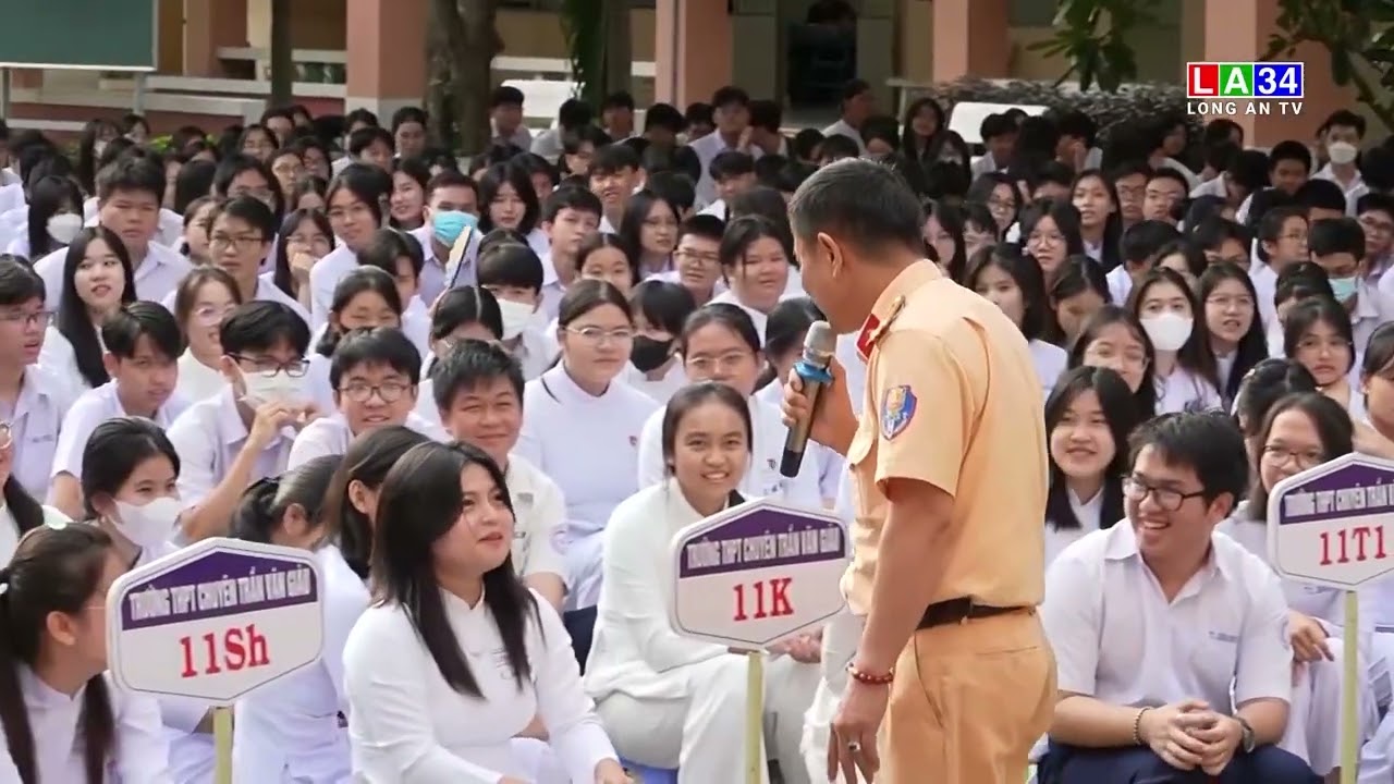 Long An: ATGT trong học đường vẫn còn nhiều bất cập