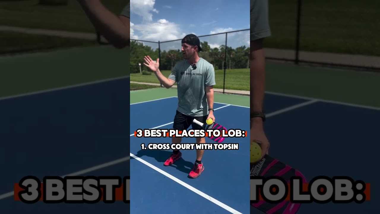 3 Best Targets for Lobs in Pickleball 🎯