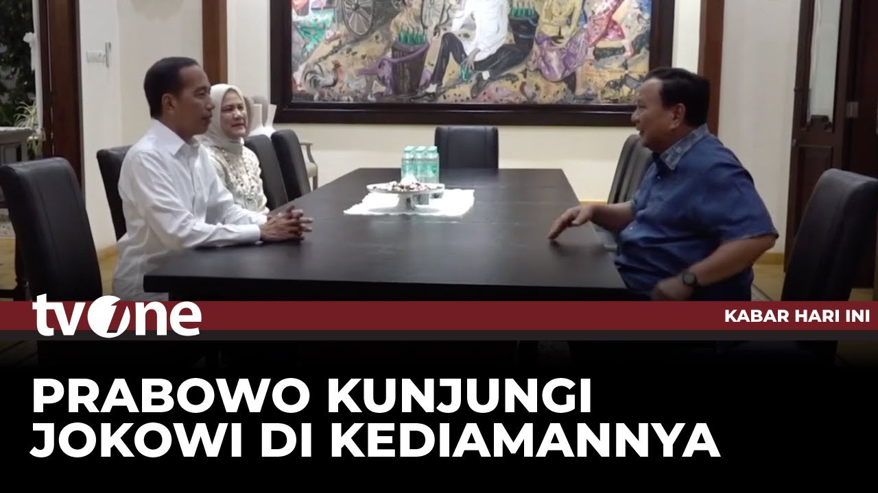 Jokowi & Iriana Sambut Kedatangan Prabowo di Solo | Kabar Hari Ini tvOne