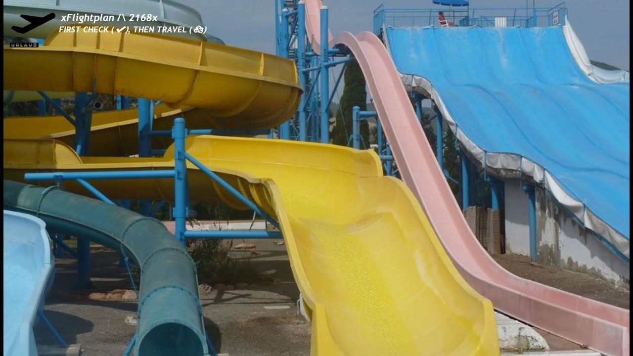 Aquamar 🏊 [ Water Park 💦🌊 ], ☼ Playa d'en Bossa ☼ | Ibiza - YouTube