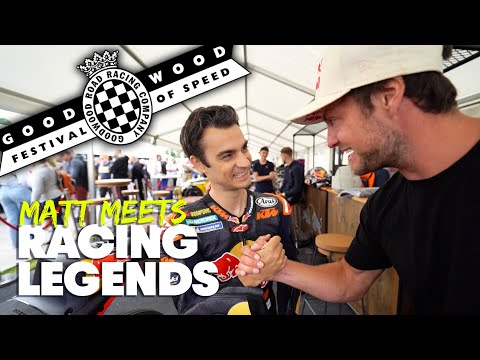 Matt Jones Meets His Motorsports Idols at the Goodwood Festival of Speed