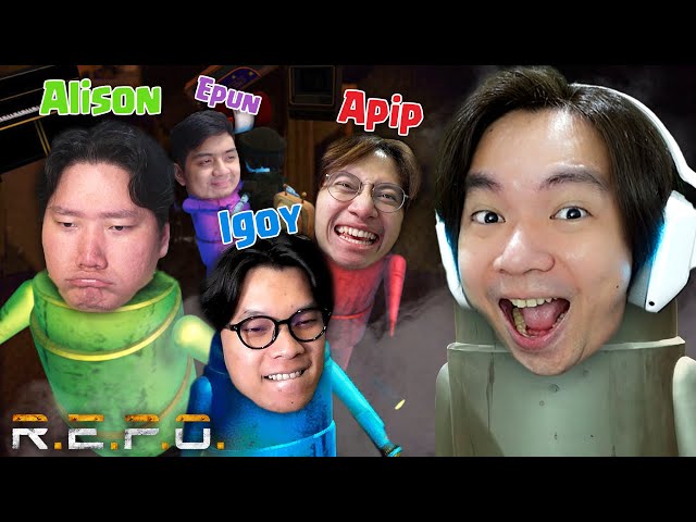 Makin Banyak Monsternya Nih Di Game REPO Ft Team Kaciw