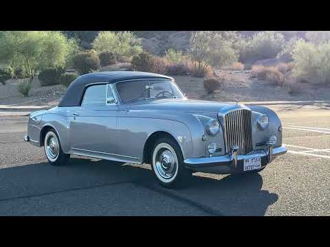 video 1958 Bentley S1 Continental Park Ward Drophead Coupe