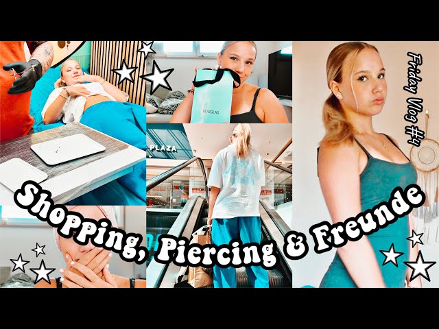 LET‘s GO SHOPPING 🛍️ NEUES PIERCING 🌸 HEY ISI FRIDAY VLOG