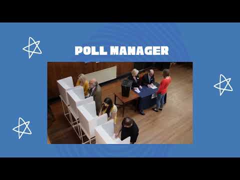 screenshot of youtube video titled Be a Poll Manager | Ready to Vote