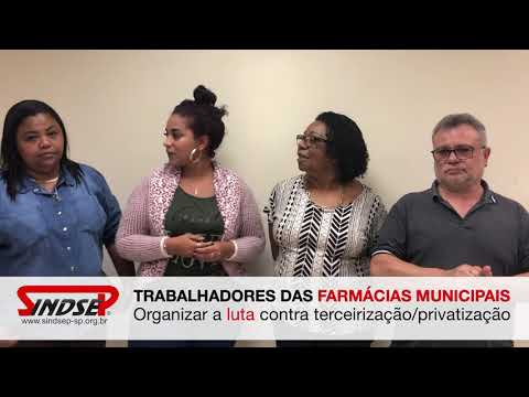 Trabalhadores das Farmácias Municipais em luta contra as privatizações