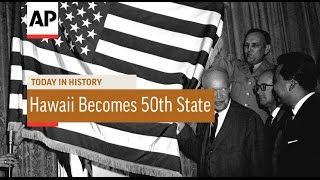 Hawaii Becomes 50th State - 1959 | Today in History | 21 Aug 16