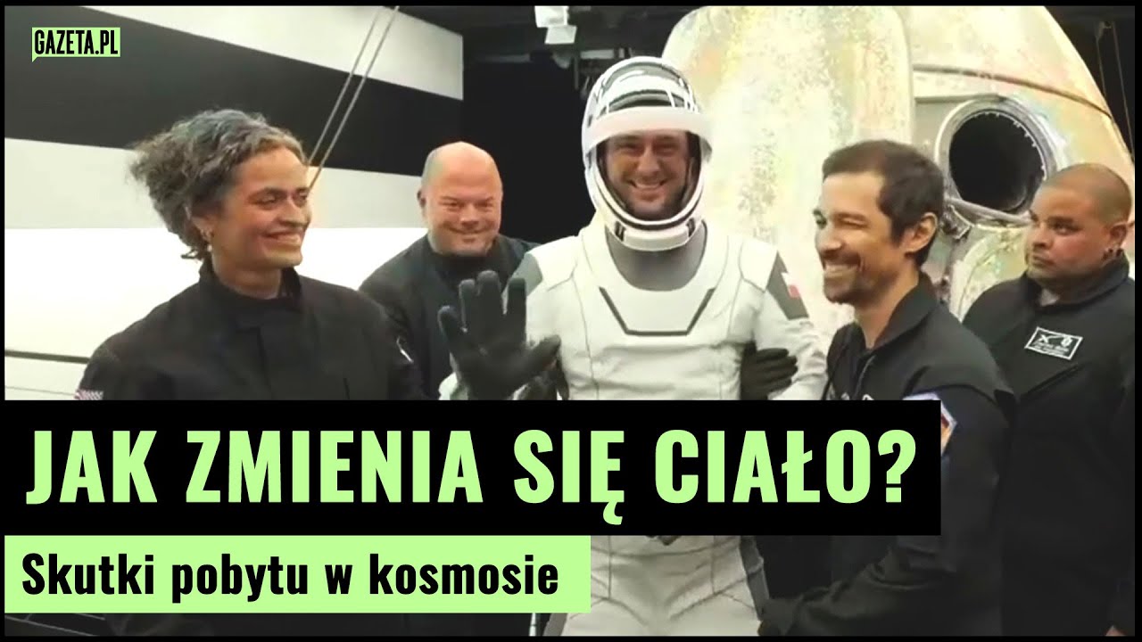 Jak pobyt w kosmosie wpływa na ludzkie ciało? Przed Sławoszem długa rehabilitacja | Gazeta.pl